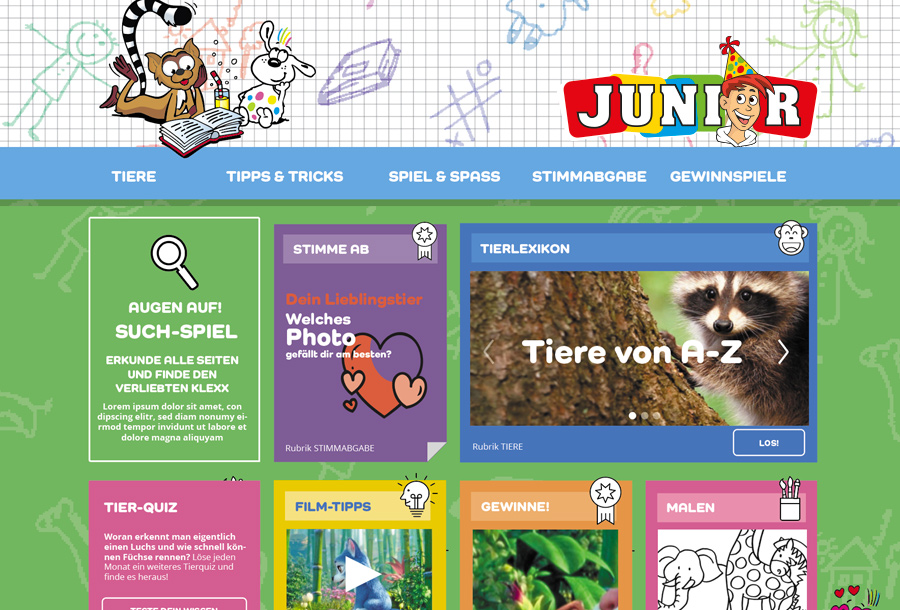  JUNIOR Online Kinderplattform 