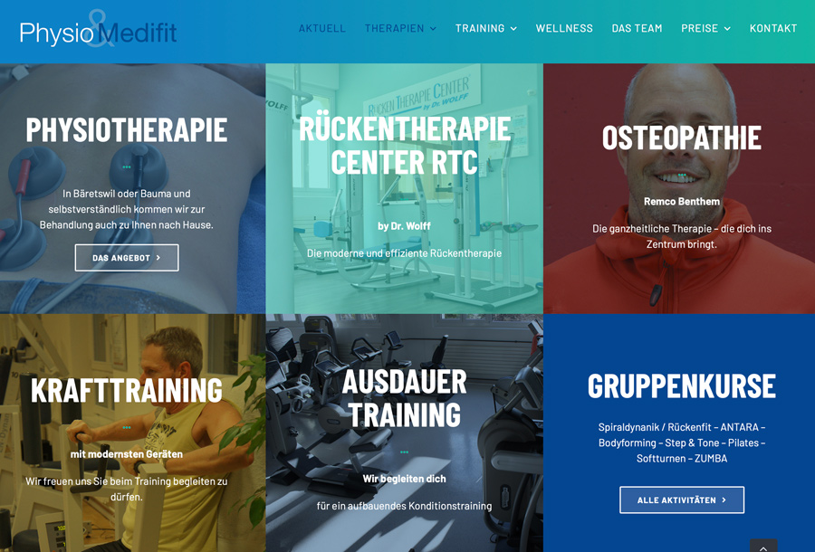  Fitnesscenter Physiotherapie Zürcher Oberland 